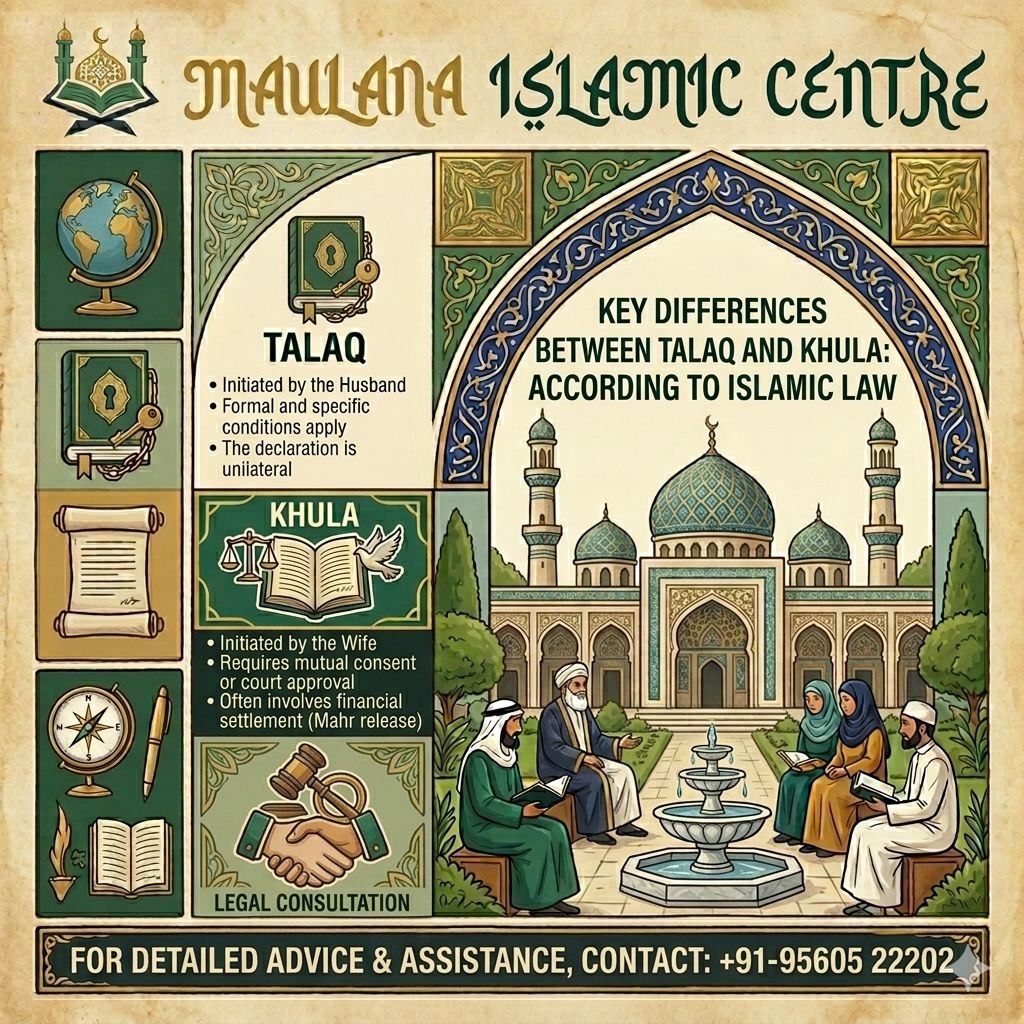 Difference Between Talaq and Khula