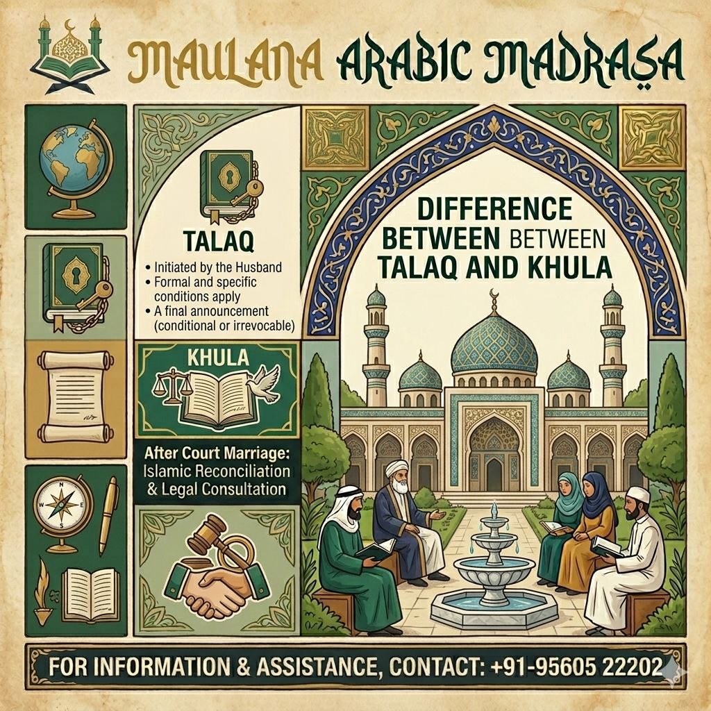 Difference Between Talaq and Khula