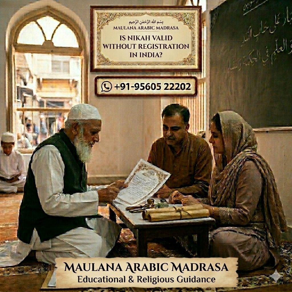 Is Nikah Valid Without Registration in India