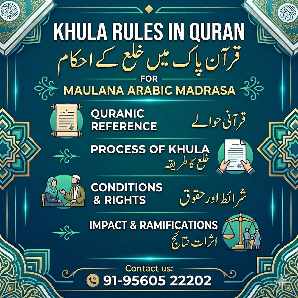 Khula Rules in Quran