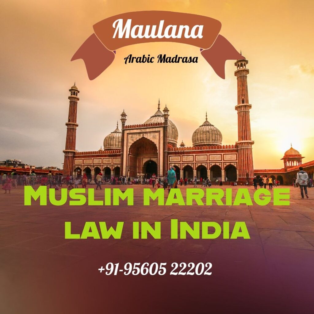 Muslim Marriage Law in India
