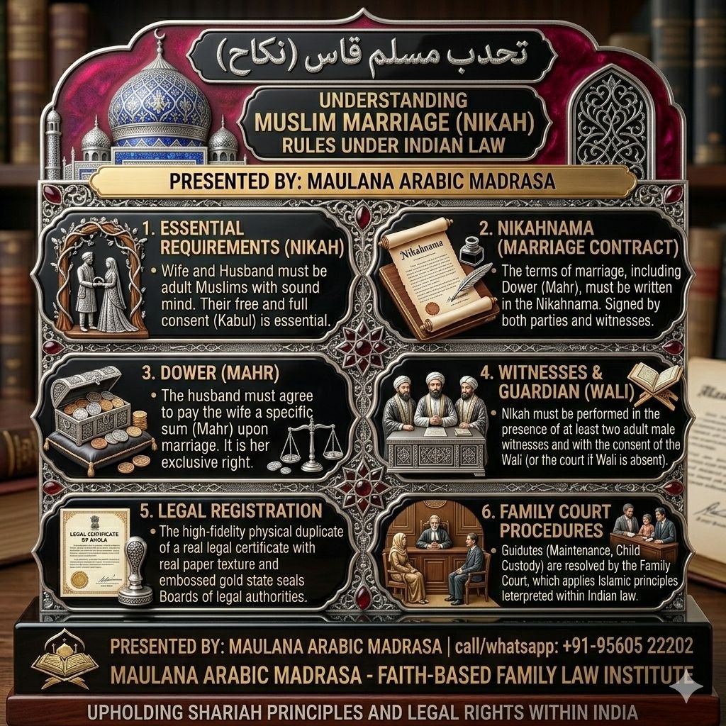 Muslim Marriage Rules Under Indian Law