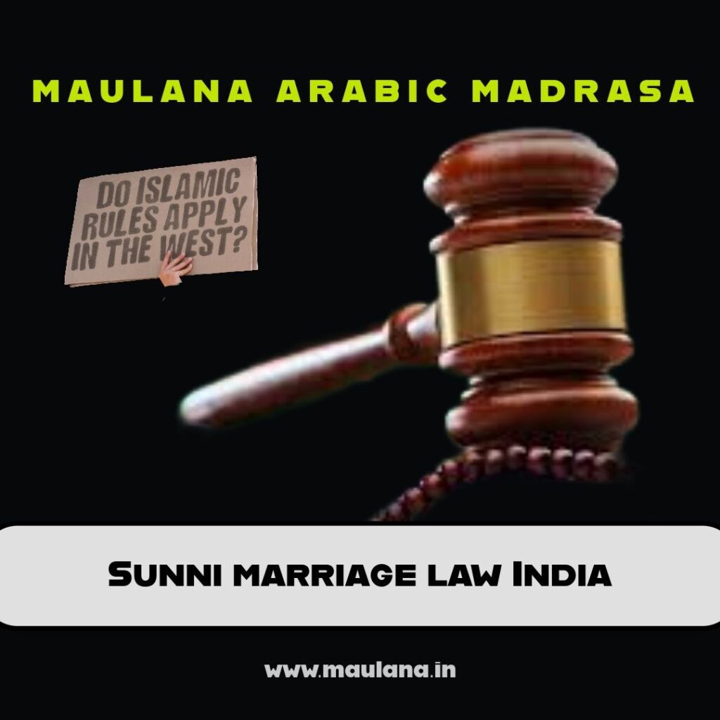 Sunni Marriage Law India