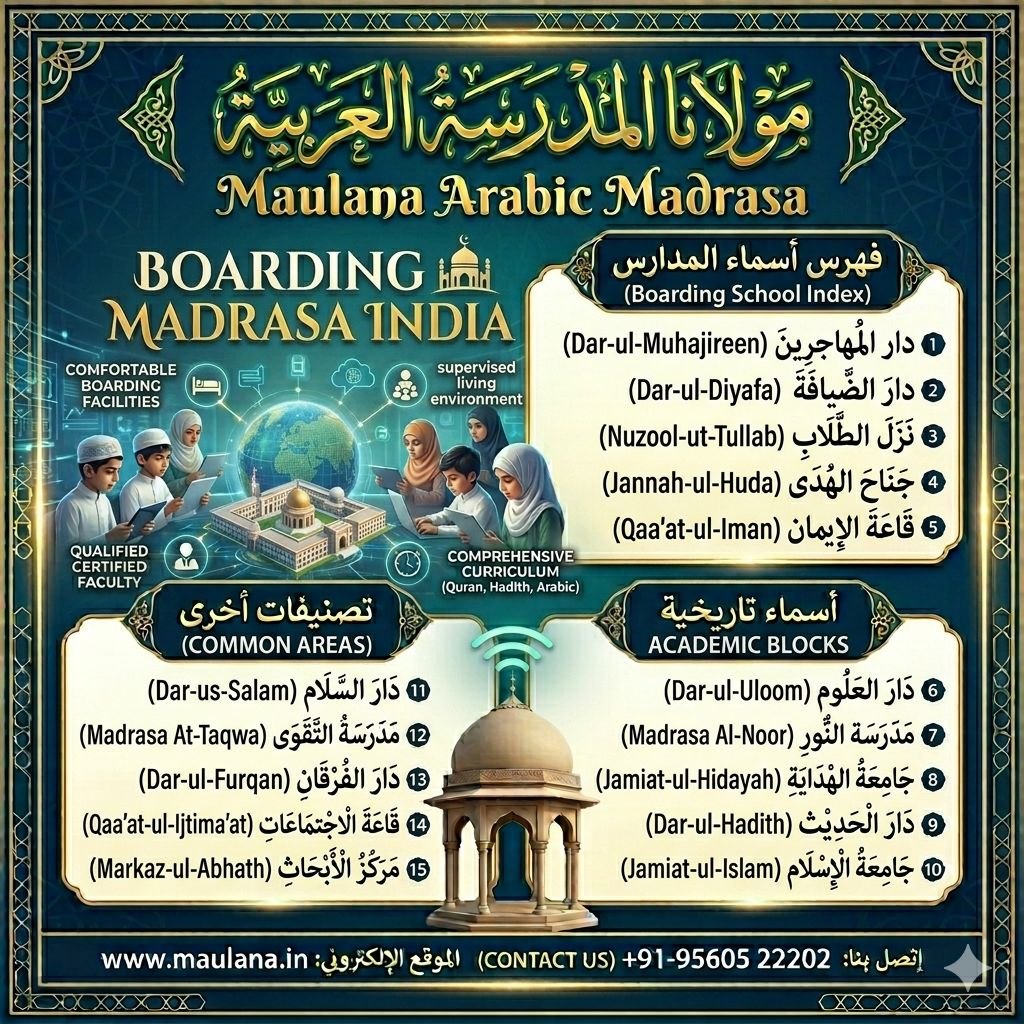 Boarding Madrasa India