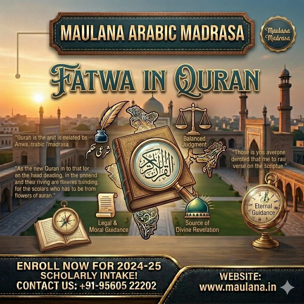 Fatwa in Quran