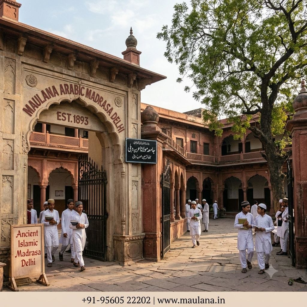 Ancient Islamic Madrasa Delhi