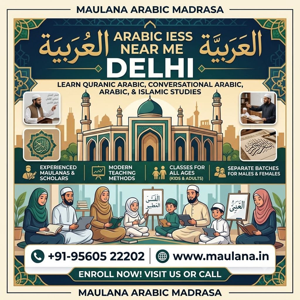 Arabic Classes Near Me Delhi