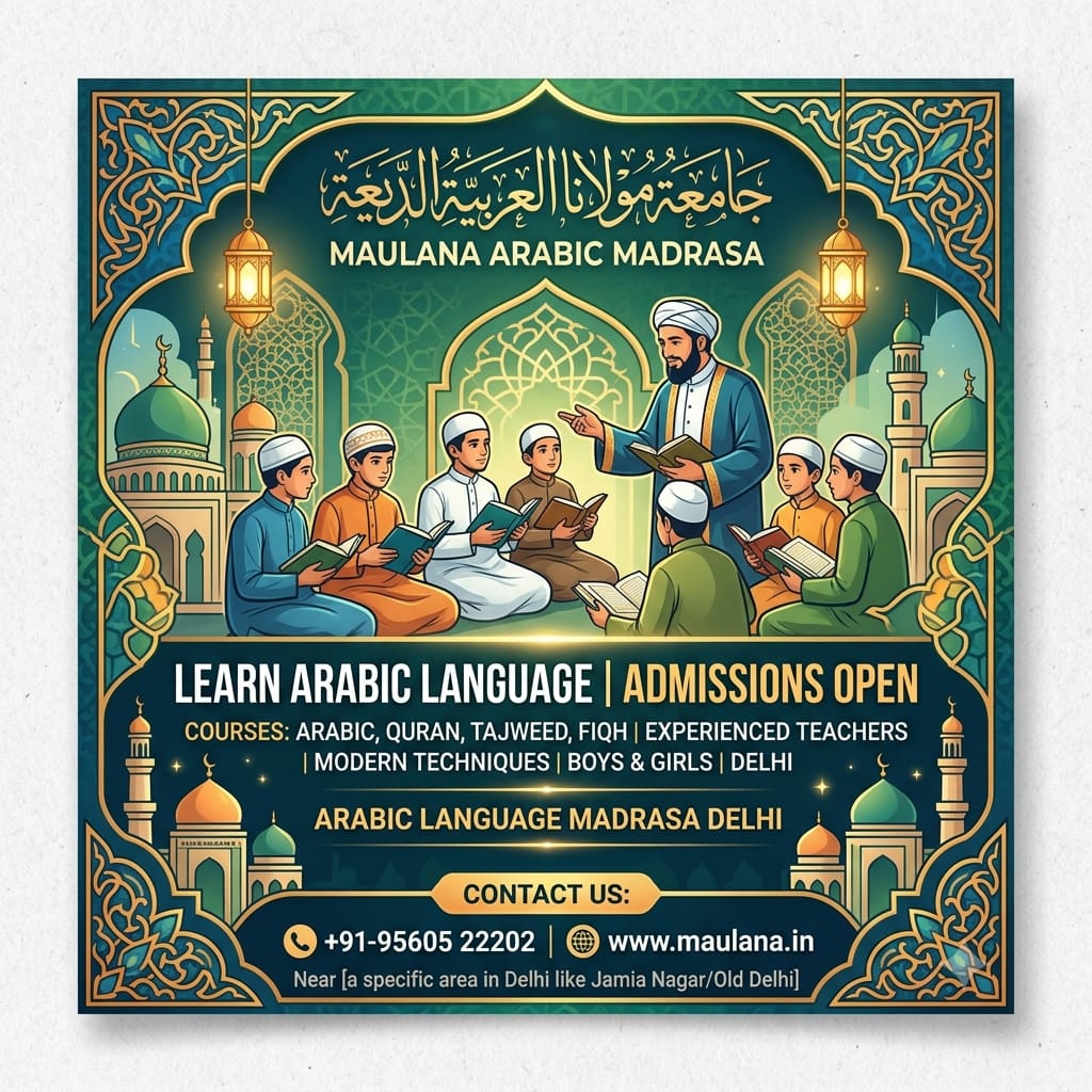 Arabic Language Madrasa Delhi