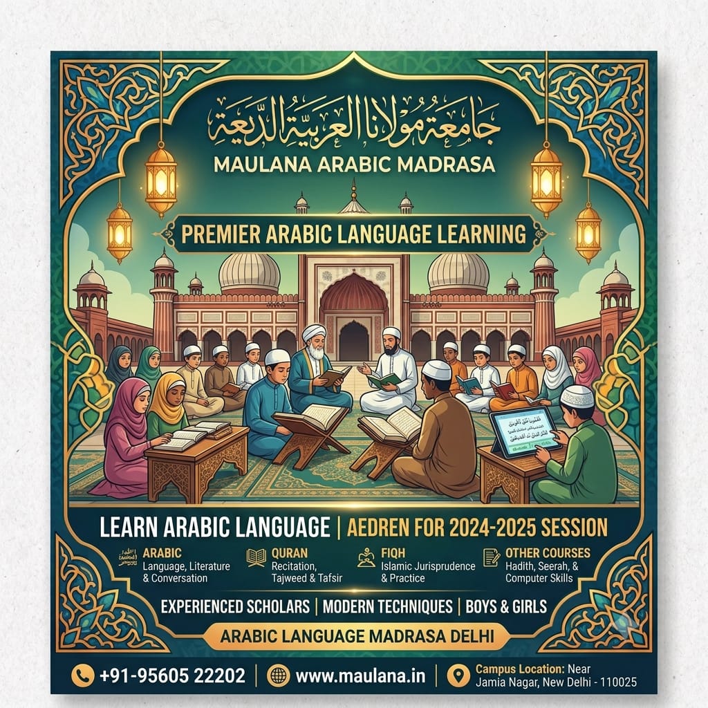 Arabic Language Madrasa Delhi