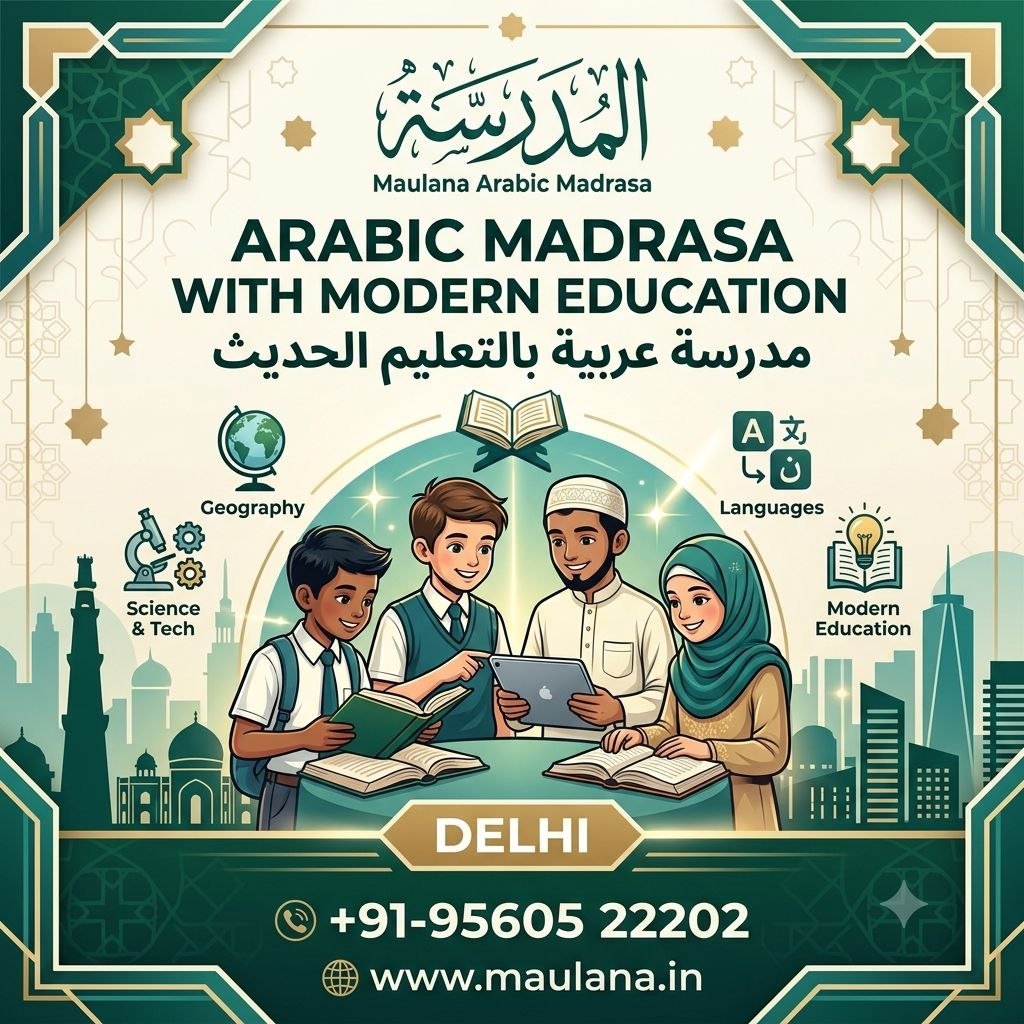 Arabic Madrasa with Modern Education Delhi