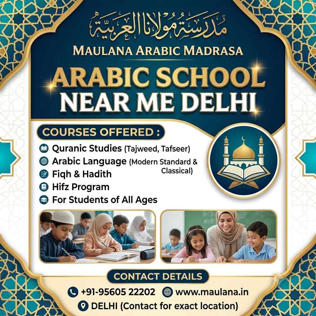 Arabic School Near Me Delhi