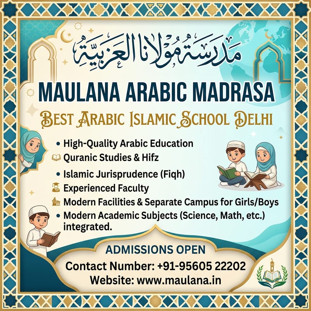 Best Arabic Islamic School Delhi