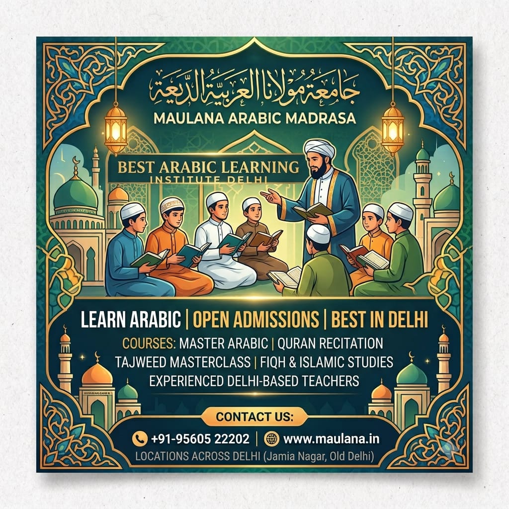 Best Arabic Learning Institute Delhi