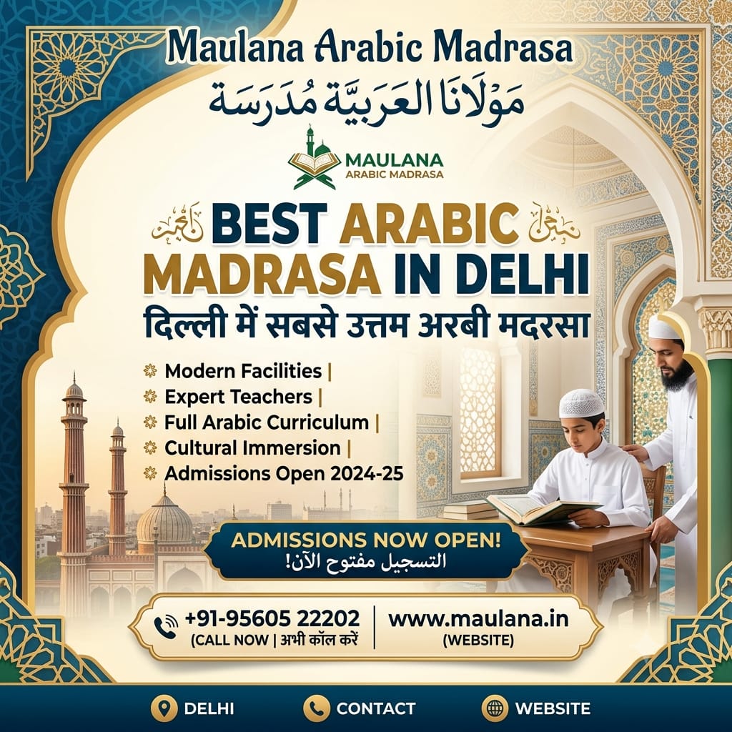 Best Arabic Madrasa in Delhi