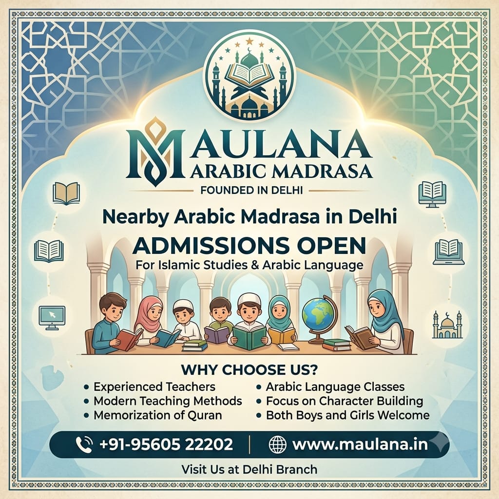 Best Nearby Arabic Madrasa Delhi