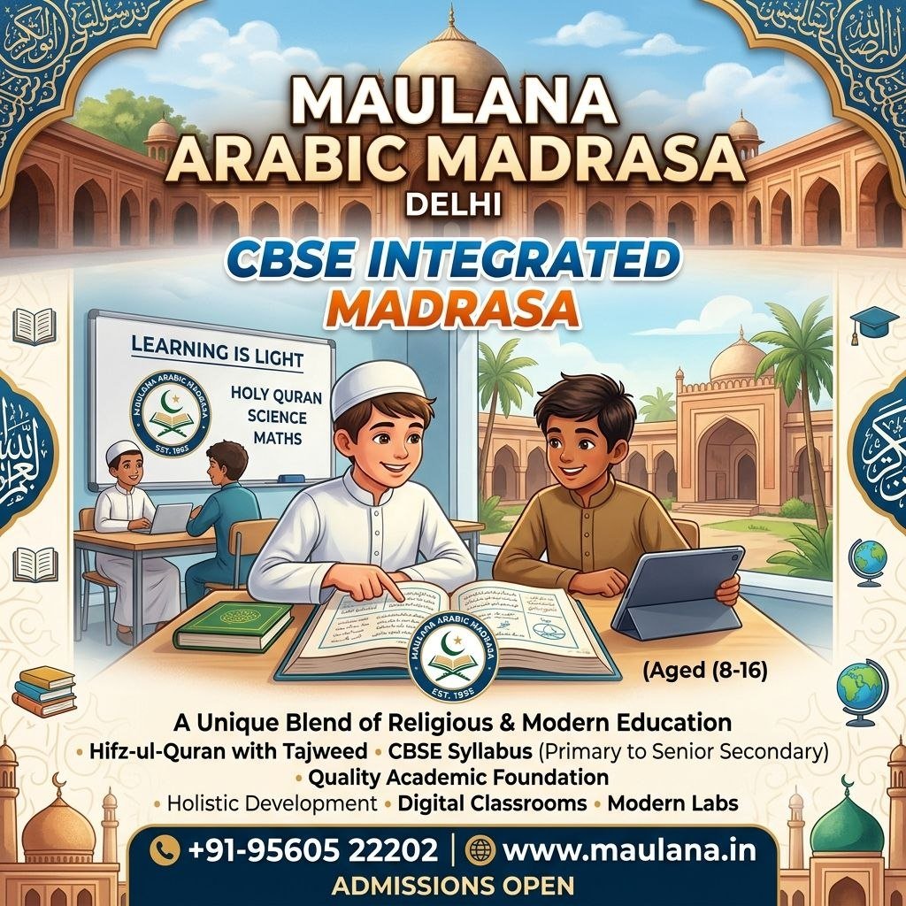 CBSE Integrated Madrasa Delhi