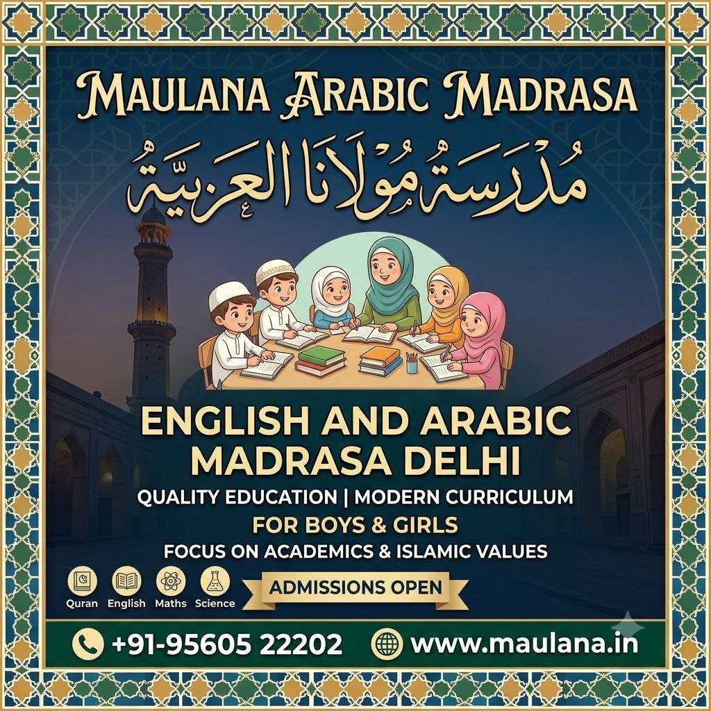 English and Arabic Madrasa Delhi