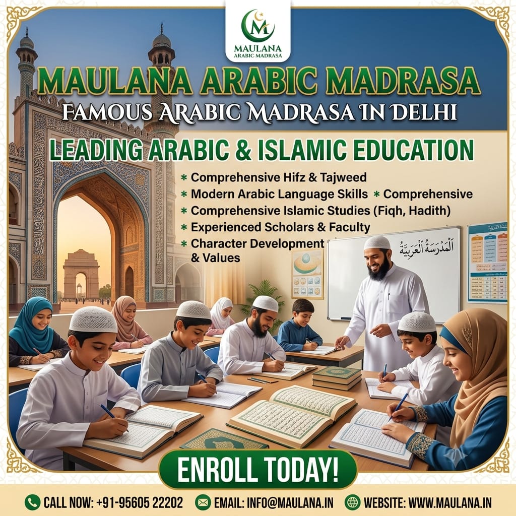 Famous Arabic Madrasa in Delhi