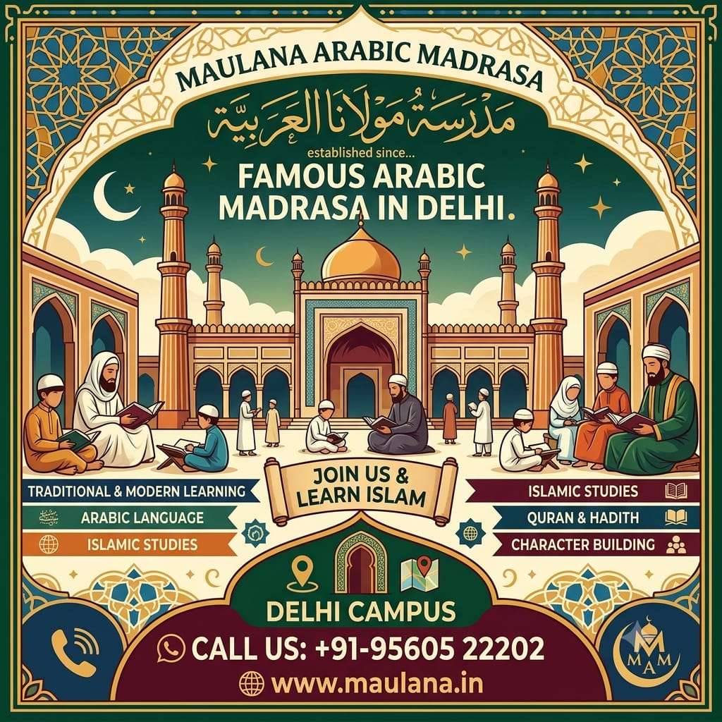 Famous Arabic Madrasa in Delhi