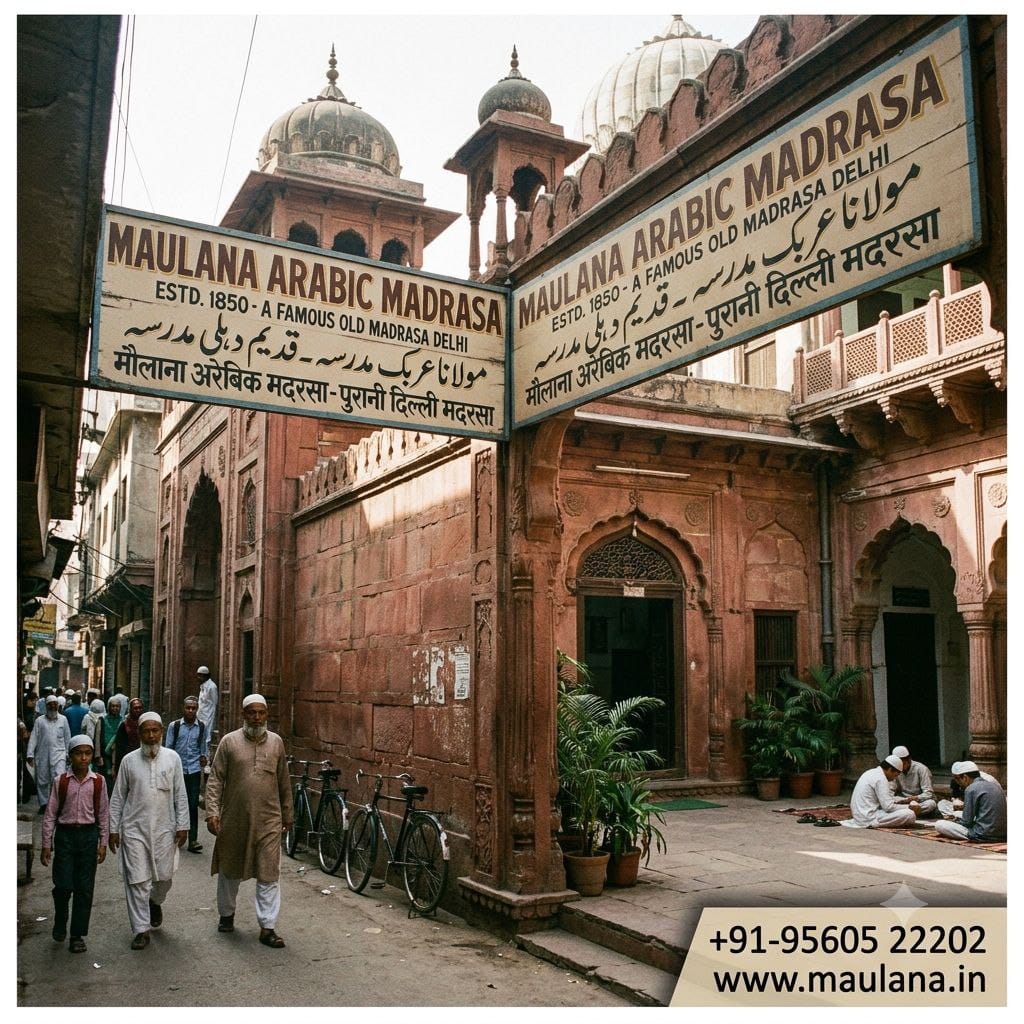 Famous Old Madrasa Delhi