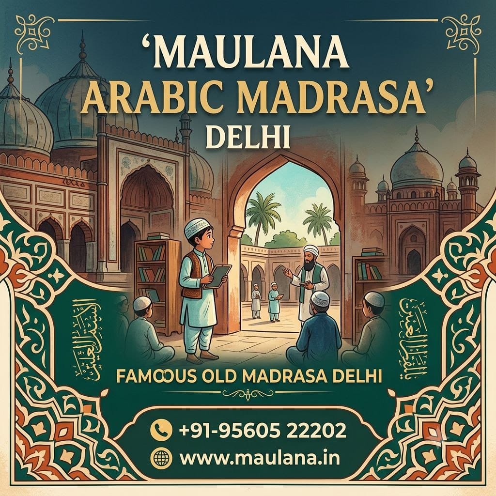 Famous Old Madrasa Delhi