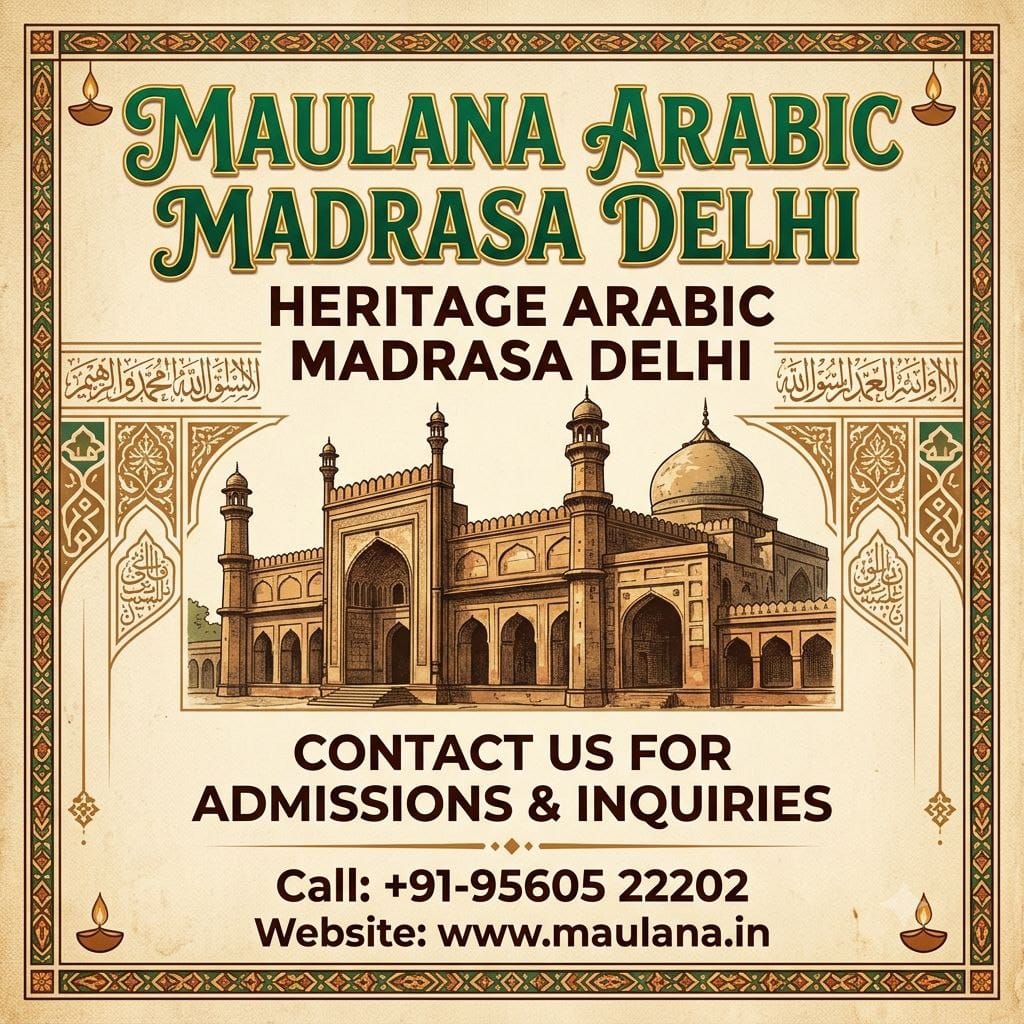 Heritage Arabic Madrasa Delhi