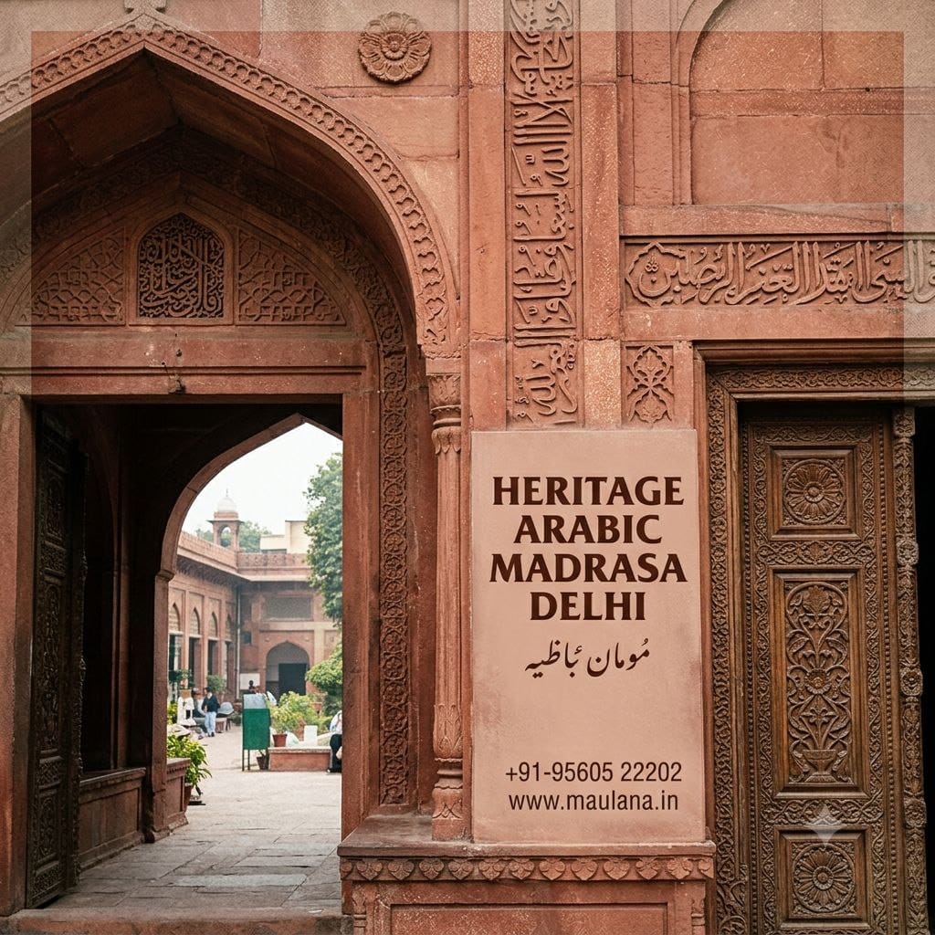 Heritage Arabic Madrasa Delhi