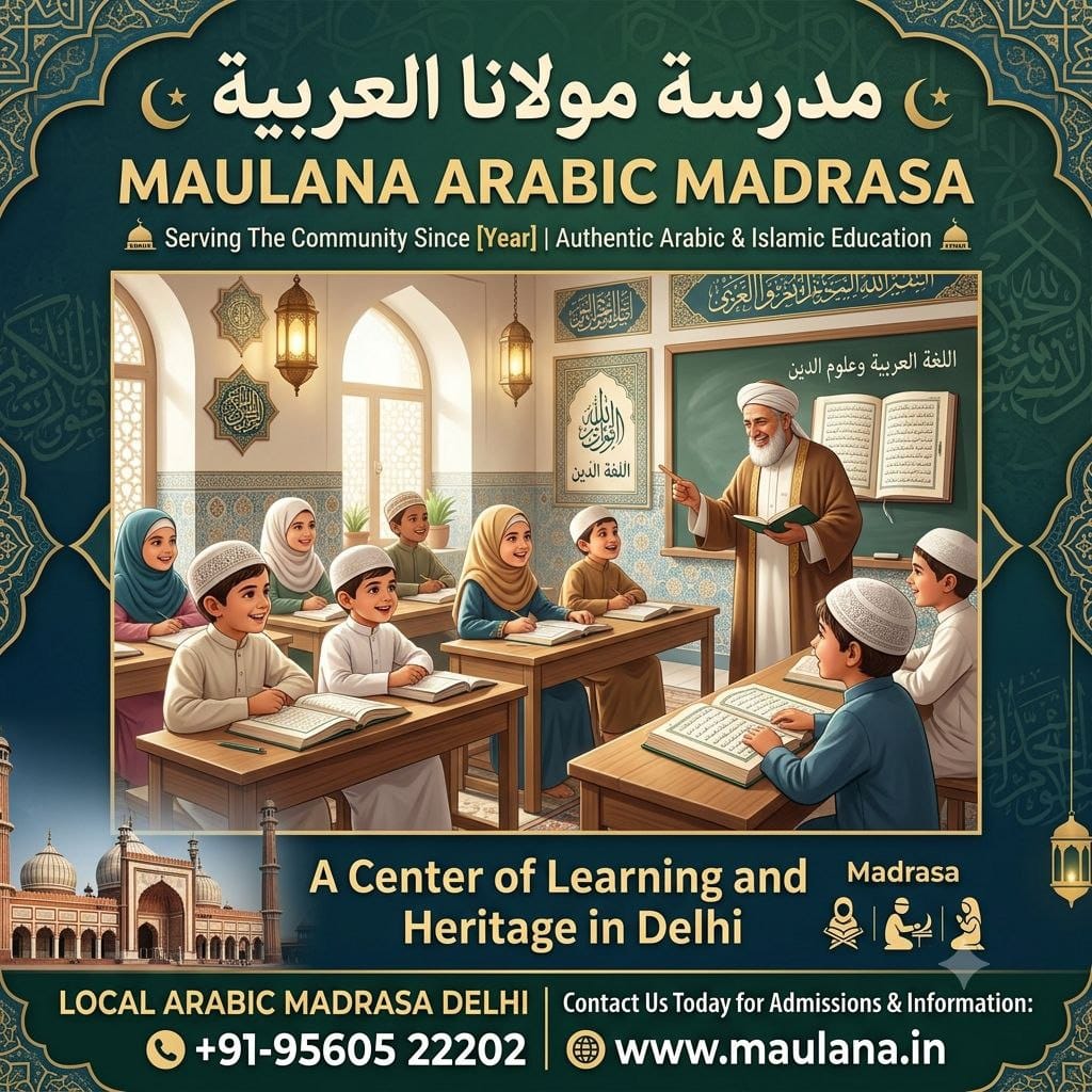 Local Arabic Madrasa Delhi