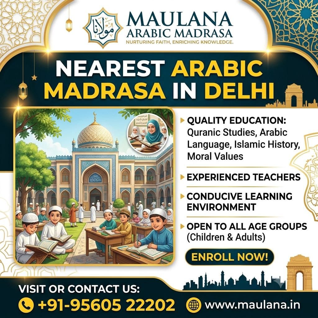 Nearest Arabic Madrasa Delhi