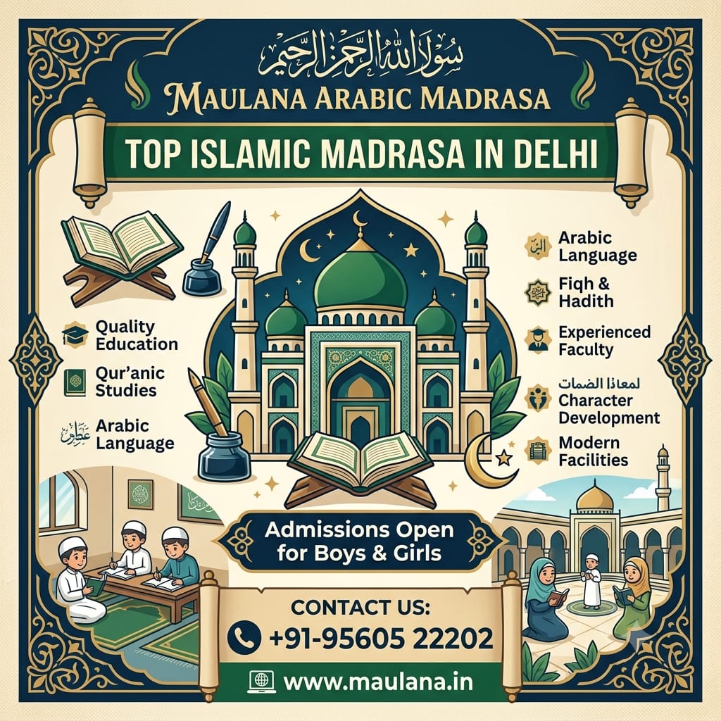 Top Islamic Madrasa in Delhi
