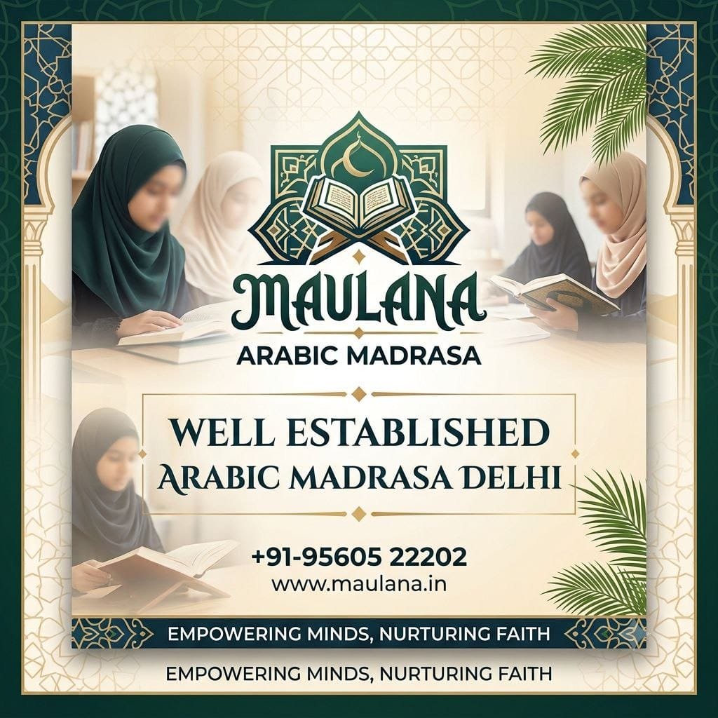 Well Established Arabic Madrasa Delhi