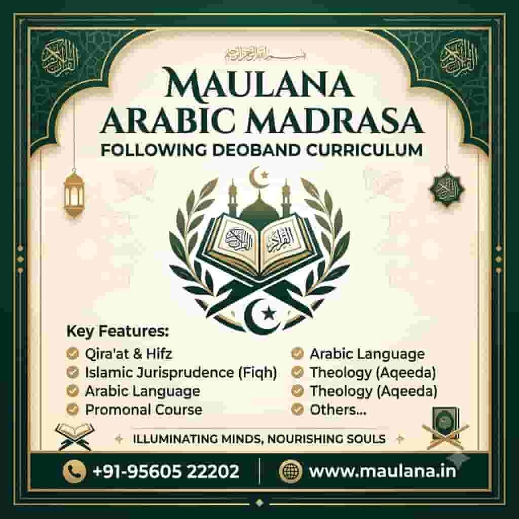 Arabic Madrasa Following Deoband Curriculum