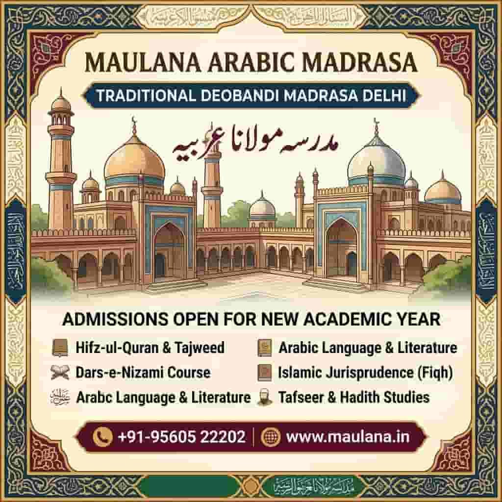 Traditional Deobandi Madrasa Delhi