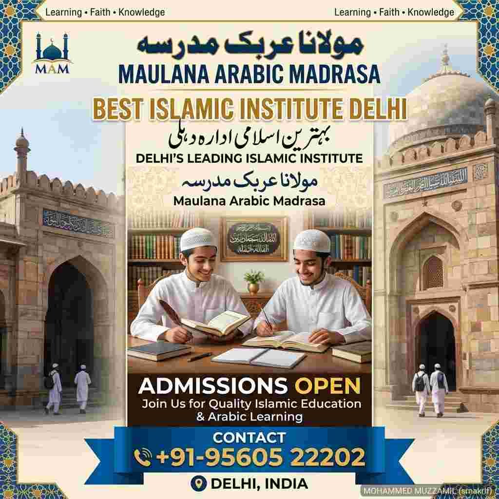 Best Islamic Institute Delhi