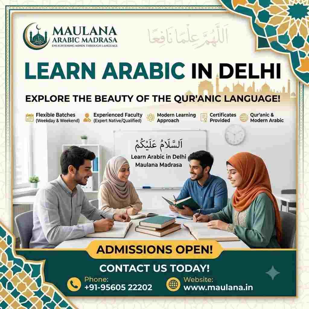 Learn Arabic in Delhi